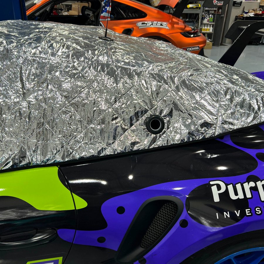 CHILLTOPS cover detail on race car